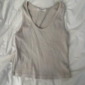 Perfect White Tee Women's Cream Tank Top
